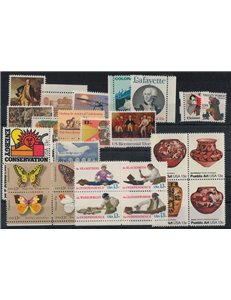 USA 1977 Complete vintage 27v MNH**