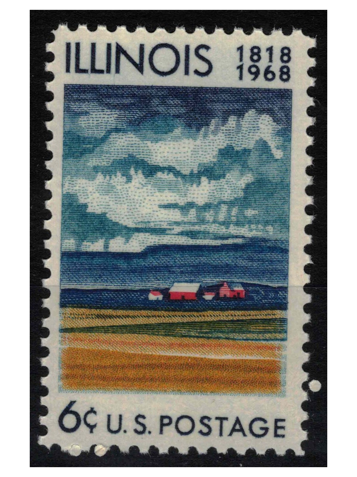 USA 1968 State of Illinois MNH**