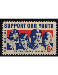 USA 1968 Sostegno alla gioventù MNH**
