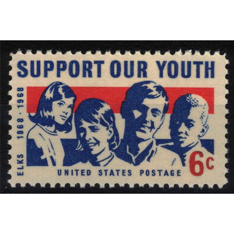 USA 1968 Sostegno alla gioventù MNH**