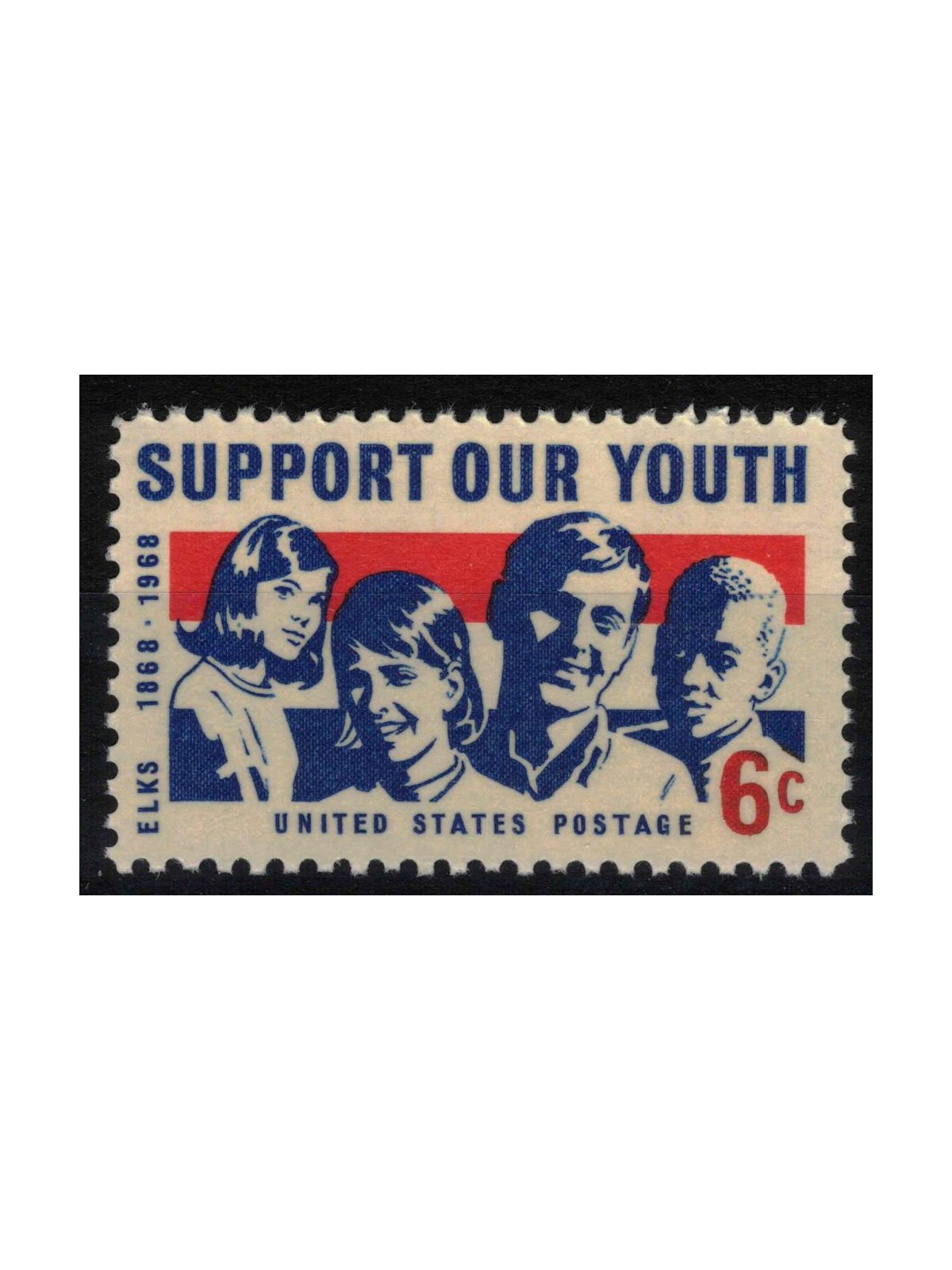 USA 1968 Youth Support MNH**