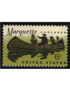 USA 1968 Padre Jacques Marquette MNH**