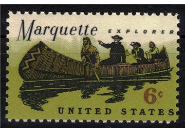 USA 1968 Padre Jacques Marquette MNH**