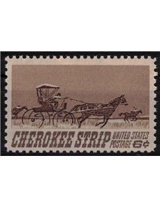 USA 1968 Passaggio nel Territorio del Cherokee MNH**