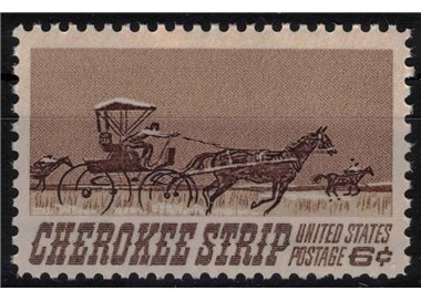 USA 1968 Passaggio nel Territorio del Cherokee MNH**