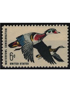 USA 1968 Conservation of Water Ducks MNH**