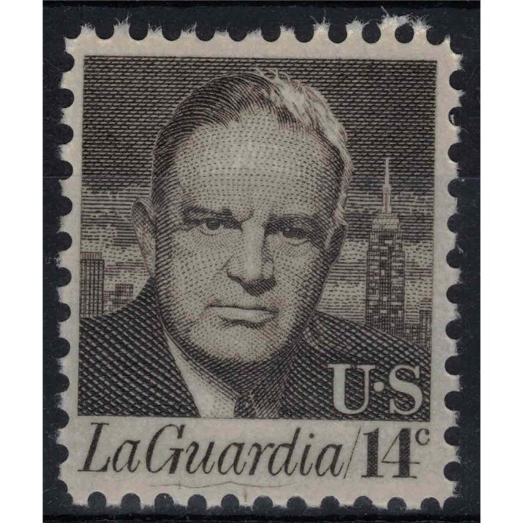 USA 1972 Fiorello LaGuardia (14c bruno grigio) MNH**