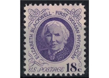 USA 1974 Elizabeth Blackwell (18c violetto) MNH**
