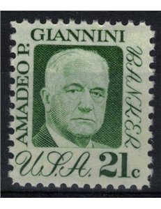 USA 1973 Amadeo Peter Giannini MNH**
