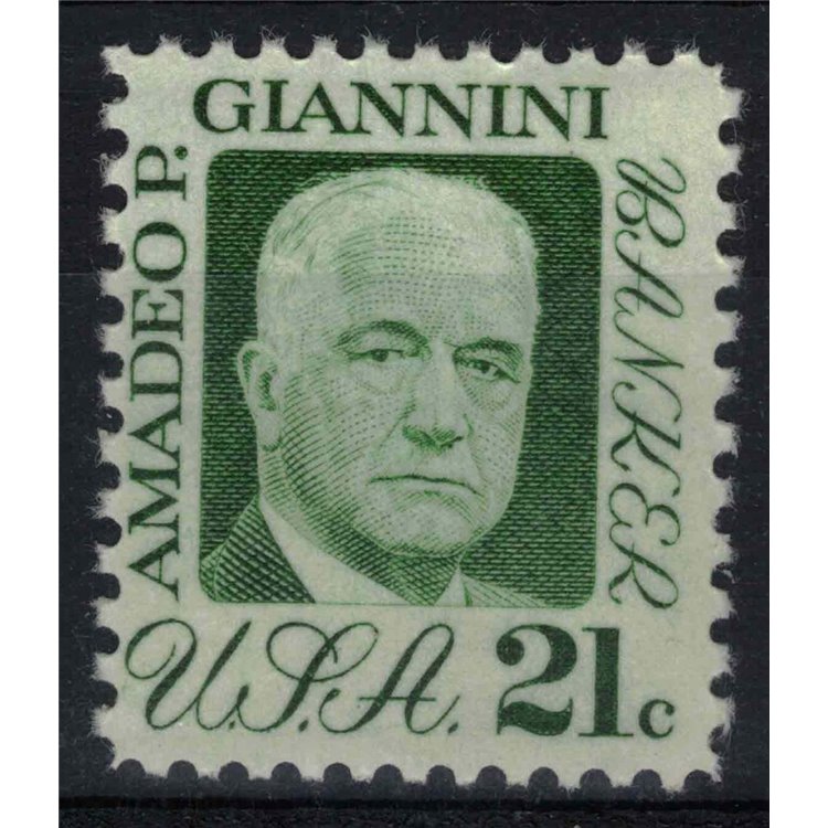 USA 1973 Amadeo Peter Giannini MNH**