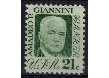 USA 1973 Amadeo Peter Giannini MNH**