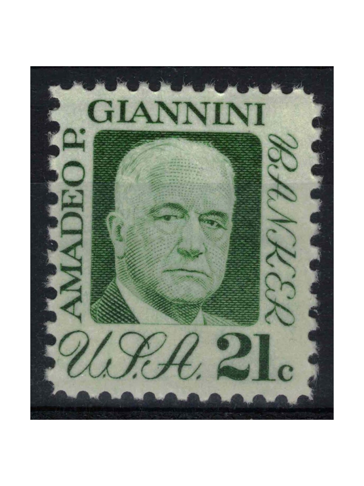 USA 1973 Amadeo Peter Giannini MNH**