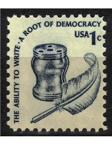 USA 1977 Serie ordinaria (Penna e calamaio) MNH**