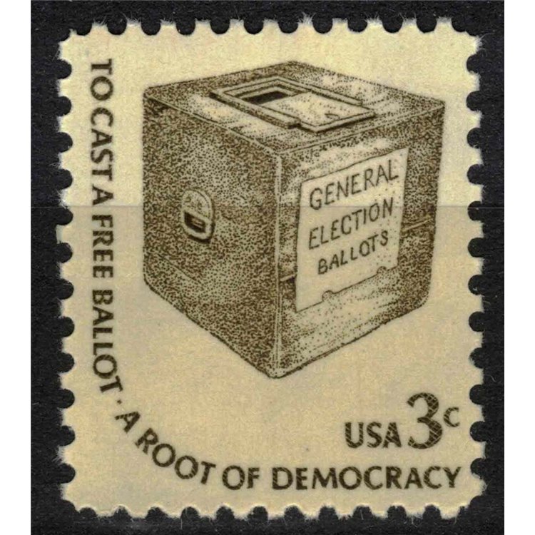 USA 1977 Ordinary Series (Ballot Box) MNH**