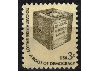 USA 1977 Ordinary Series (Ballot Box) MNH**
