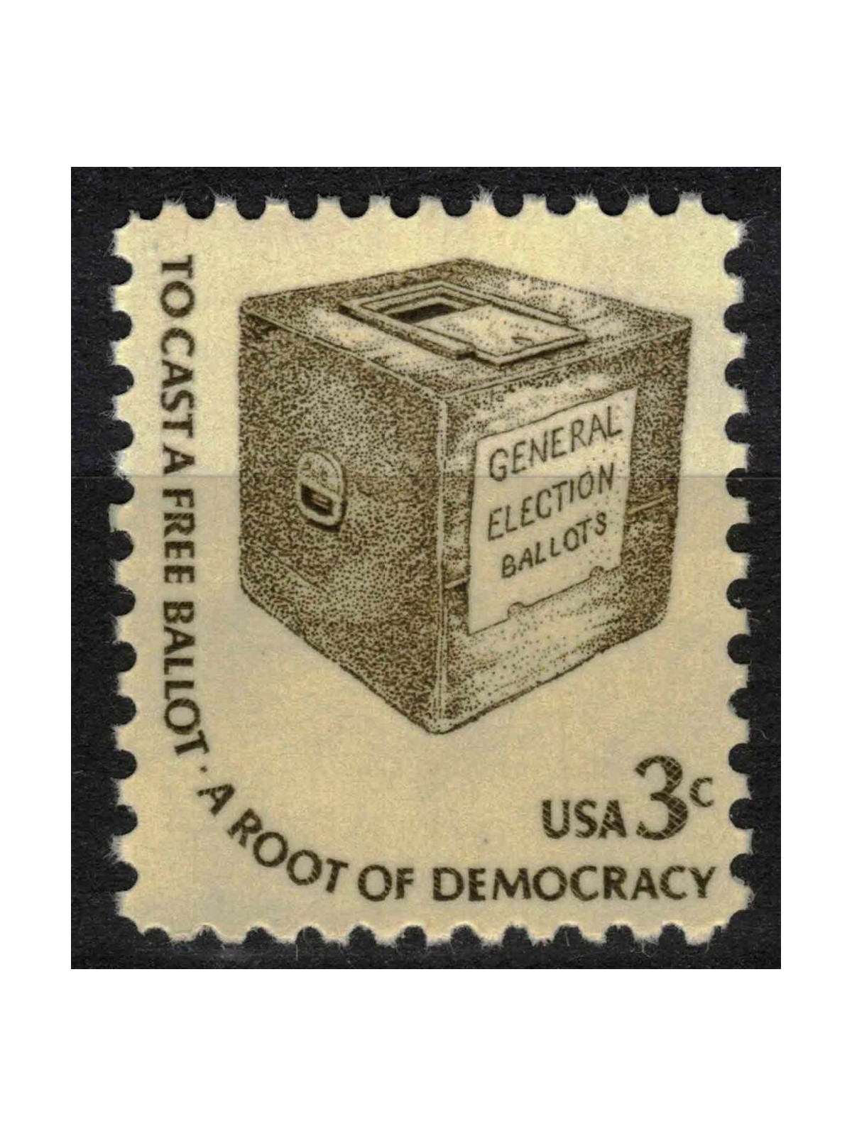 USA 1977 Ordinary Series (Ballot Box) MNH**