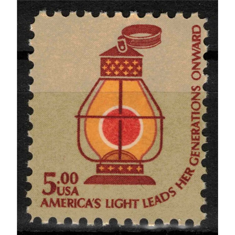 USA 1978 Ordinary Series (Railway Lamp) MNH**