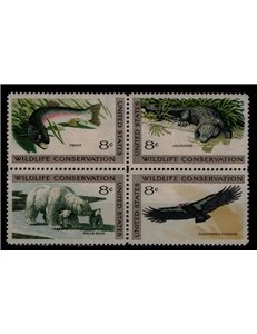 USA 1971 Salvaguardia della natura 4v MNH**