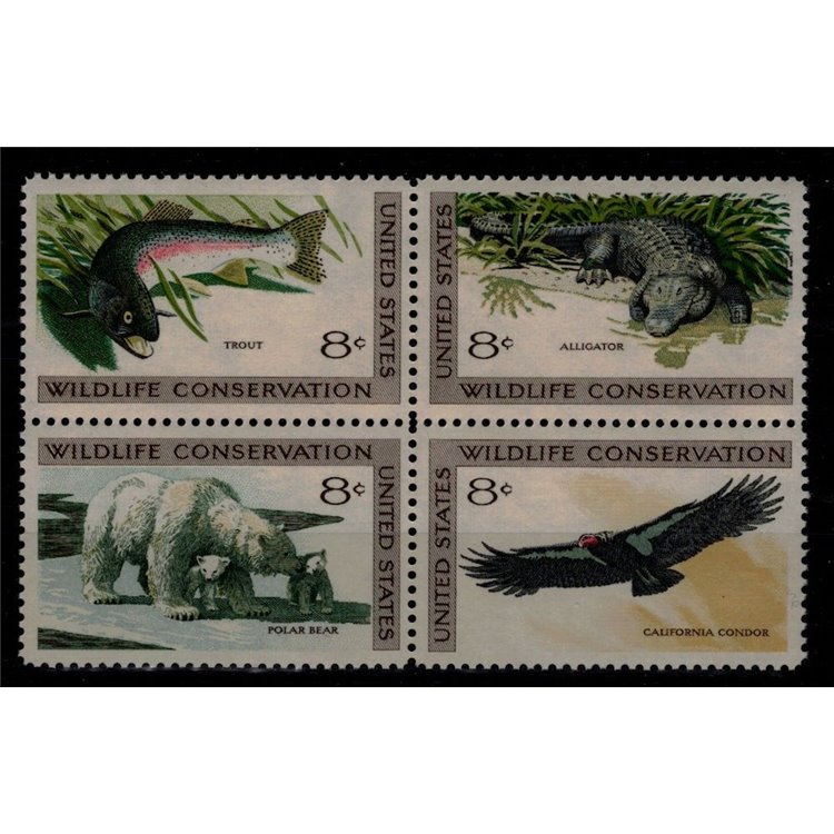 USA 1971 Salvaguardia della natura 4v MNH**