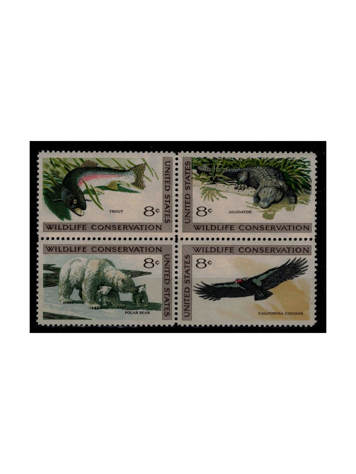 USA 1971 Nature Conservation 4v MNH**