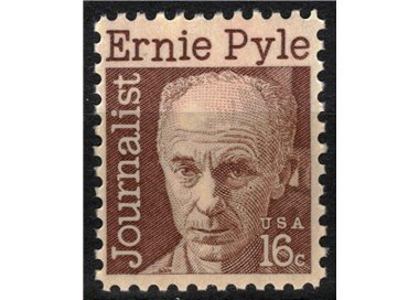 USA 1971 Ernie Pyle (16c bruno) MNH**