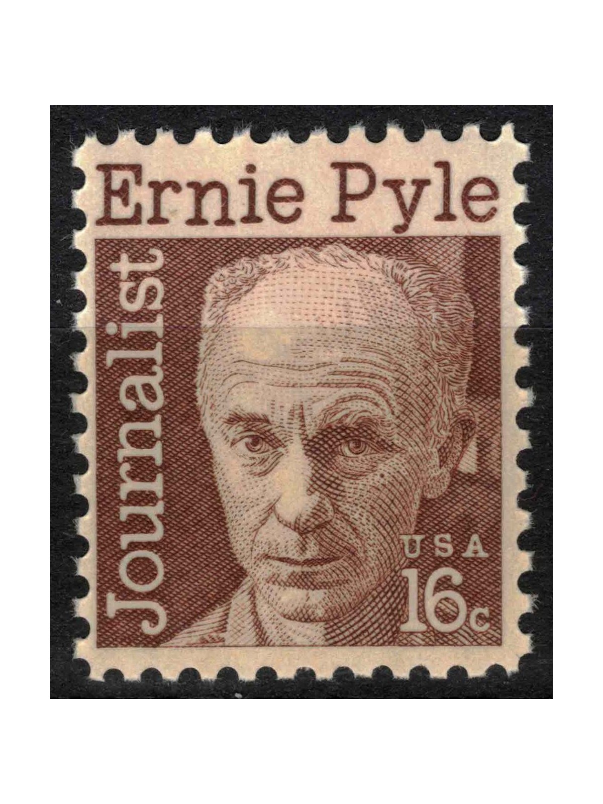 USA 1971 Ernie Pyle (16c bruno) MNH**