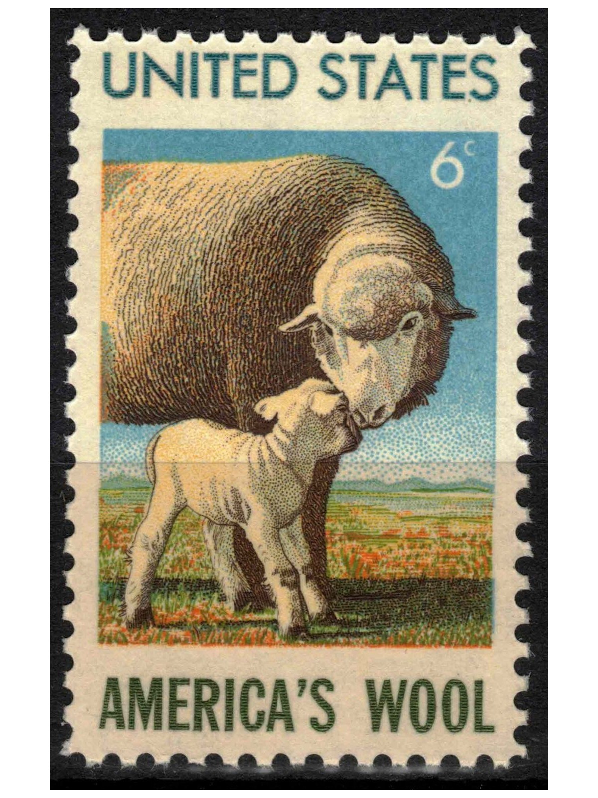 USA 1971 Industria laniera MNH**