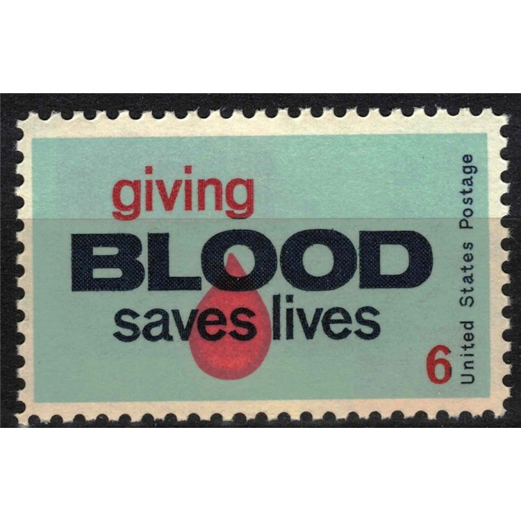 USA 1971 Blood Donors MNH**