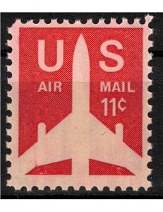 USA 1971 Stylized Jetliner MNH**