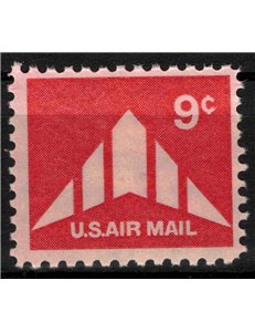 USA 1971 Delta wing plane stylized MNH**