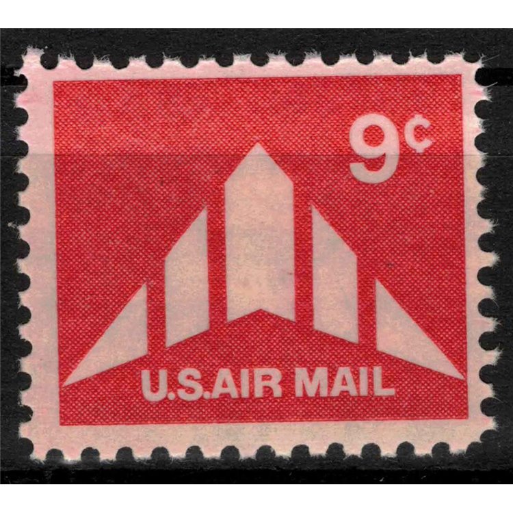 USA 1971 Delta wing plane stylized MNH**