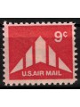USA 1971 Delta wing plane stylized MNH**