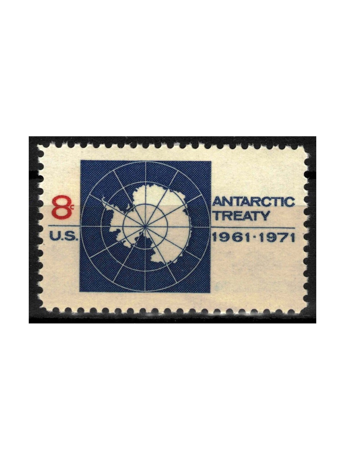 USA 1971 Trattato sul territorio antartico MNH**