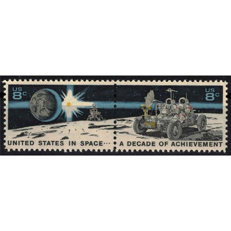 USA 1971 Space Exploration (Apollo 15) 2v MNH**