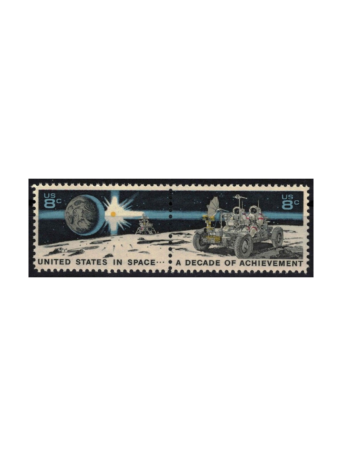 USA 1971 Space Exploration (Apollo 15) 2v MNH**