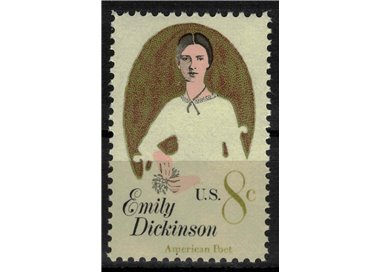 USA 1971 Emily Elizabeth Dickinson MNH**