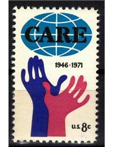 USA 1971 CARE MNH Cooperative**