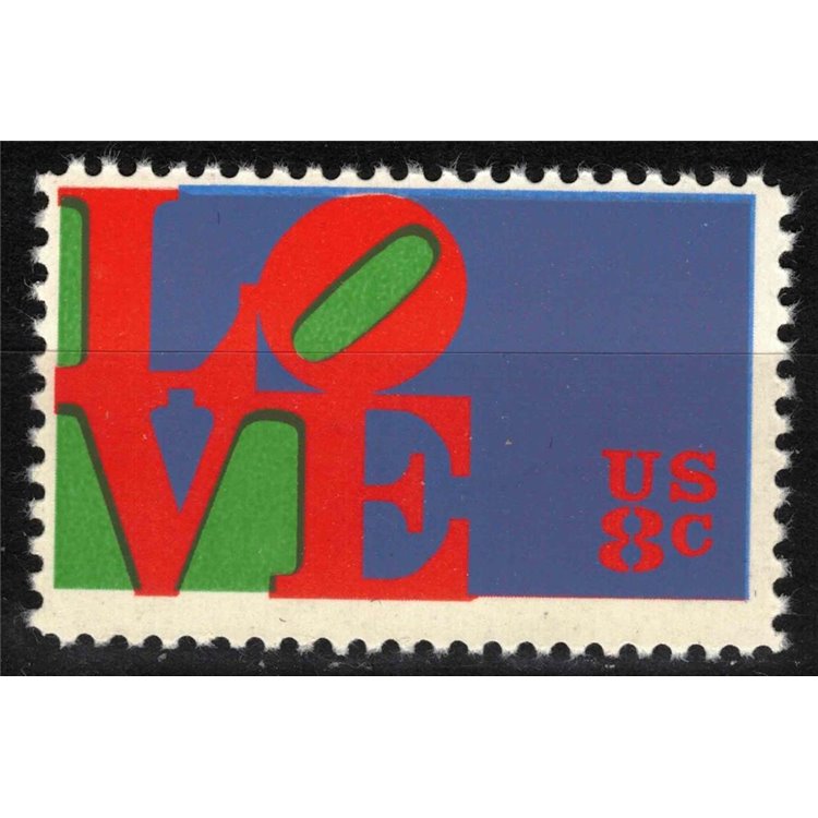 USA 1973 Esaltazione del concetto Amore MNH**