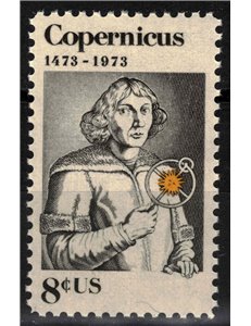 USA 1973 Nicolaus Copernicus MNH**