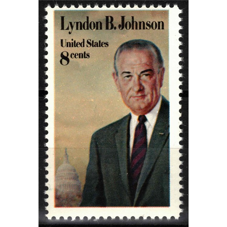USA 1973 Lyndon B. Johnson MNH**