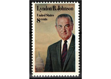 USA 1973 Lyndon B. Johnson MNH**