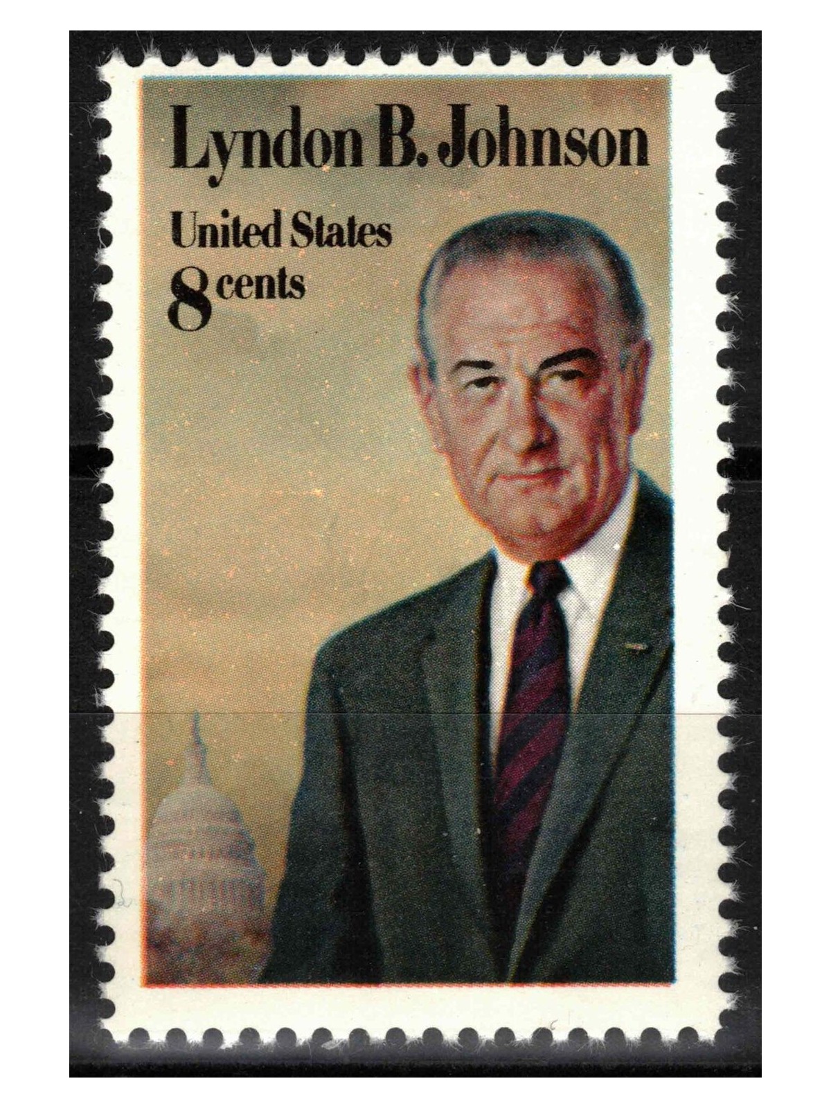 USA 1973 Lyndon B. Johnson MNH**