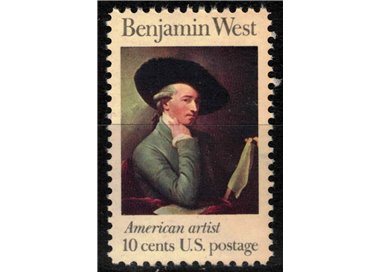 USA 1975 Benjamin West MNH**