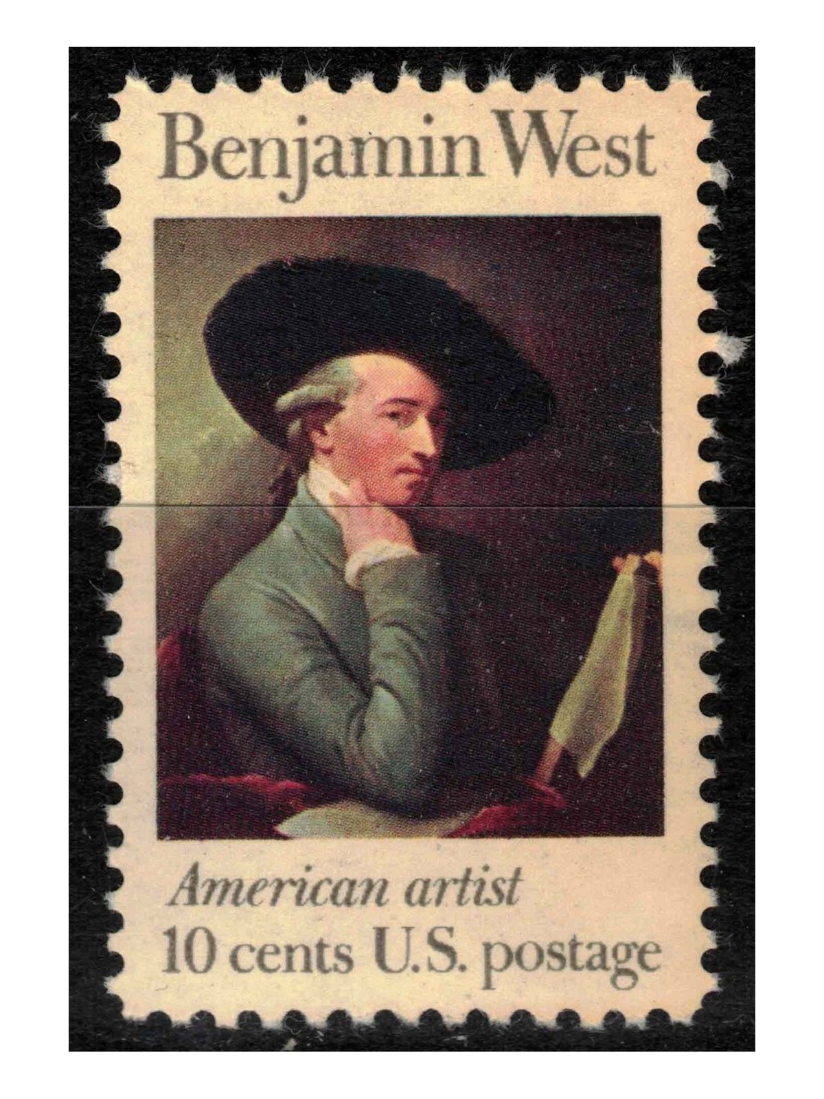 USA 1975 Benjamin West MNH**