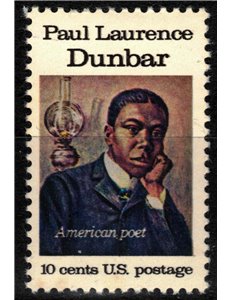 USA 1975 Paul Laurence Dunbar MNH**