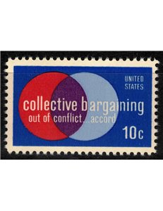 USA 1975 Collective Bargaining Act MNH**
