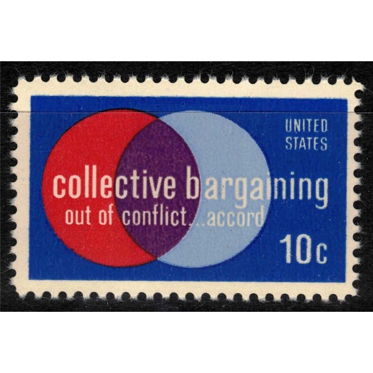 USA 1975 Collective Bargaining Act MNH**
