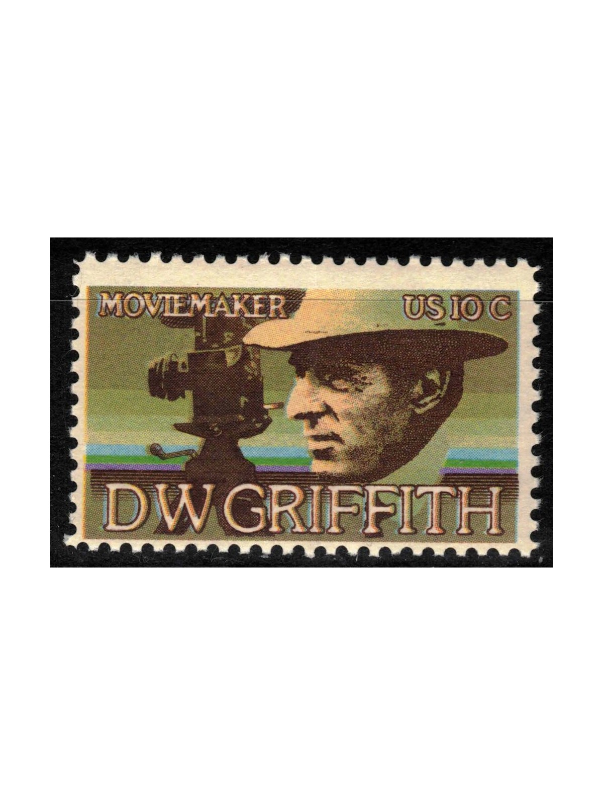 USA 1975 David Wark Griffith MNH**