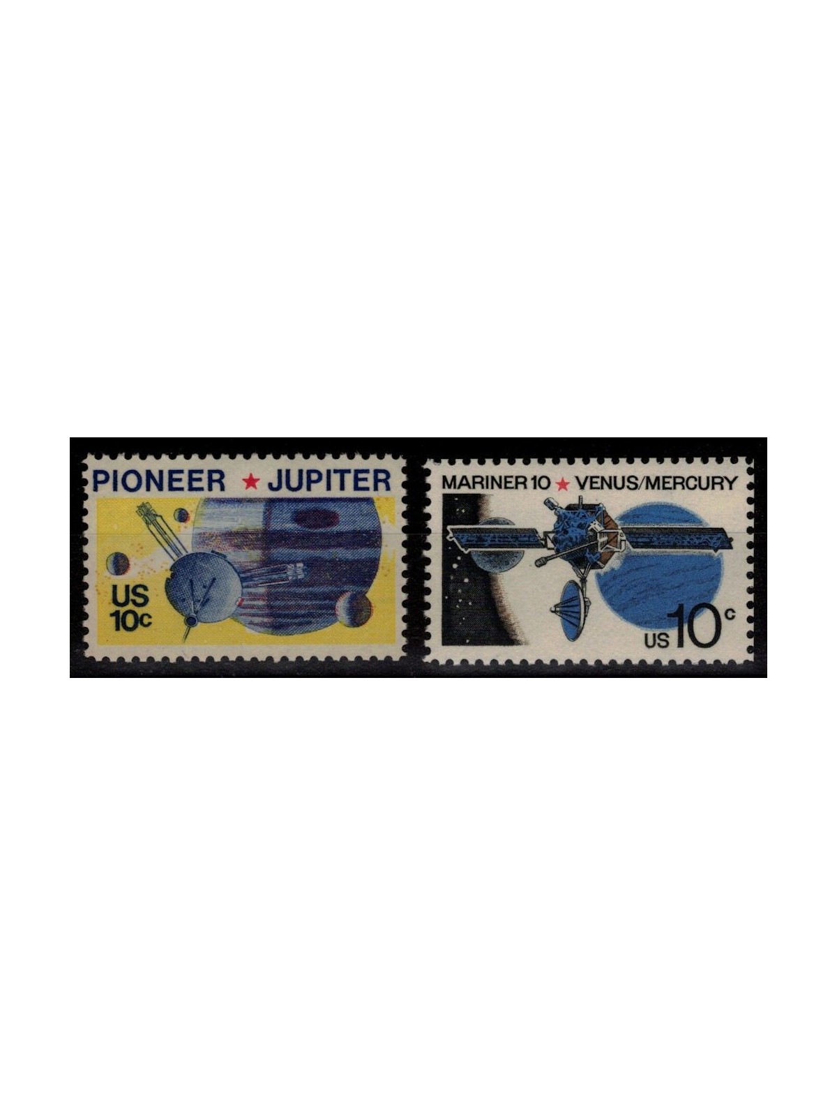 USA 1975 Sonda Spaziale Pioneer 10 2v MNH**