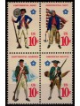 USA 1975 American Revolution (Vintage Uniforms) 4v MNH**